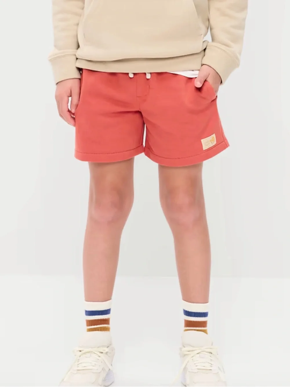 Old Navy Coral Drawstring Kids Shorts